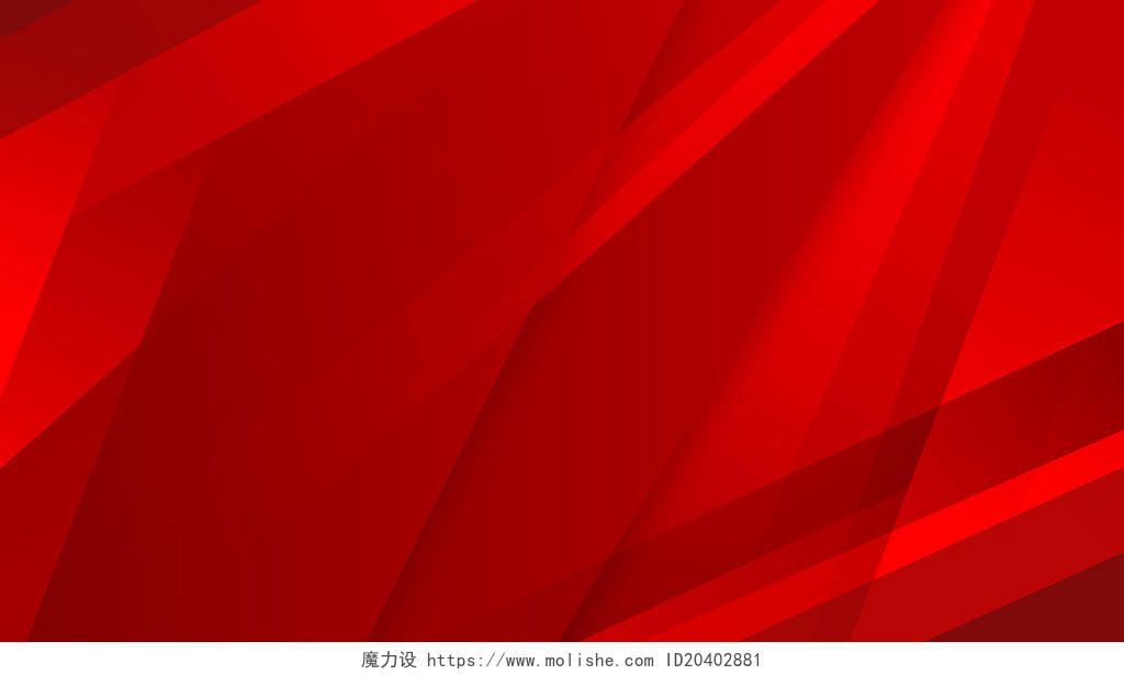 红色背景红色大气简约几何图形纹理海报背景